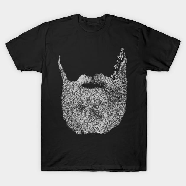 Papa Hash Apparel: The Beard T-Shirt by Papa Hash's House of Art